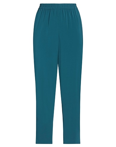 GIANLUCA CAPANNOLO Повседневные брюки VERDE PETROLIO 100% Полиэстер