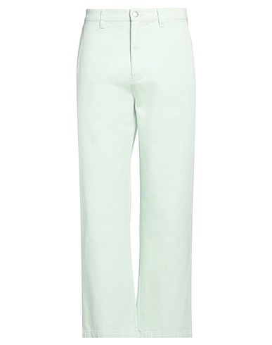 OBEY Pantalone Verde chiaro 100% Cotone