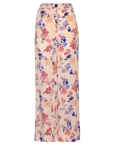 FORTE_FORTE Casual trouser Blush 64% Viscose, 36% Silk, Cotton