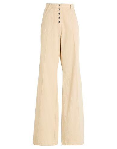ETRO Casual pants Cream 100% Cotton