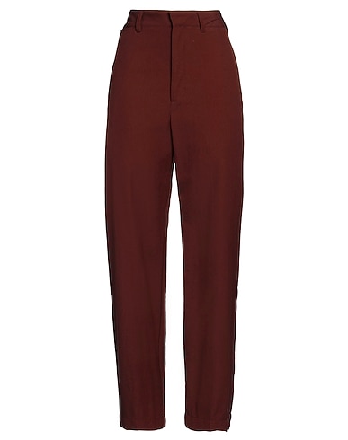 LEMAIRE Casual trouser Brown 100% Virgin Wool