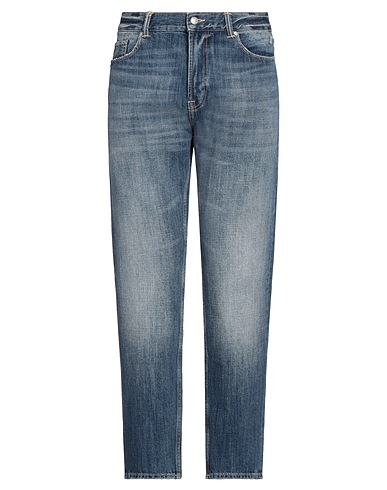 ROŸ ROGER'S Denim pants Blue 100% Cotton