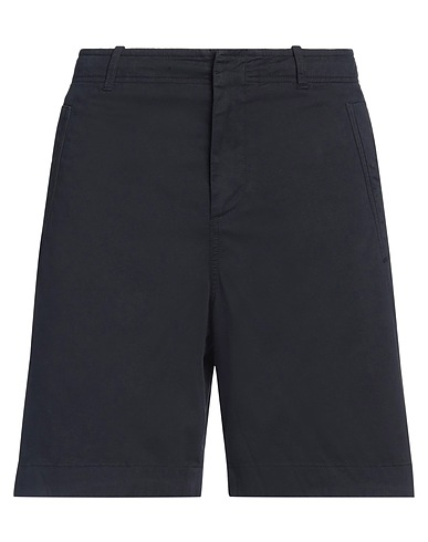 DUNHILL Shorts & Bermuda Midnight blue 97% Cotton, 3% Elastane