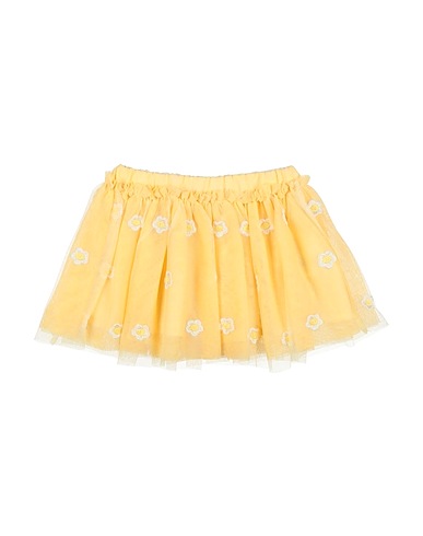 STELLA McCARTNEY KIDS スカート パステルイエロー ポリエステル 100%