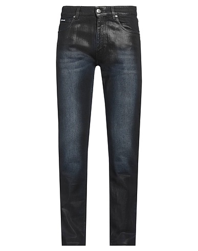 JUST CAVALLI Denim pants Blue 99% Cotton, 1% Elastane