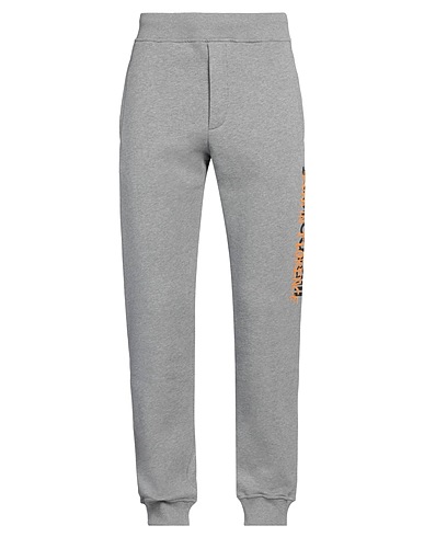 JUST CAVALLI Casual pants Grey 100% Cotton, Elastane