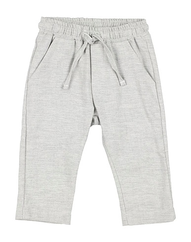LE BEBÉ Casual trouser Light grey 50% Linen, 30% Cotton, 20% Polyester