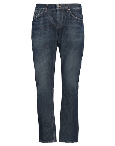 DONDUP Denim trousers Blue 99% Cotton, 1% Elastane