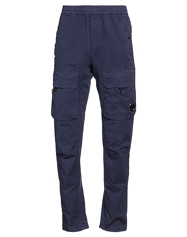 C.P. COMPANY Casual pants Navy 97% Cotton, 3% Elastane