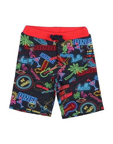 LANVIN Shorts & Bermuda Blu notte 100% Cotone, Elastan
