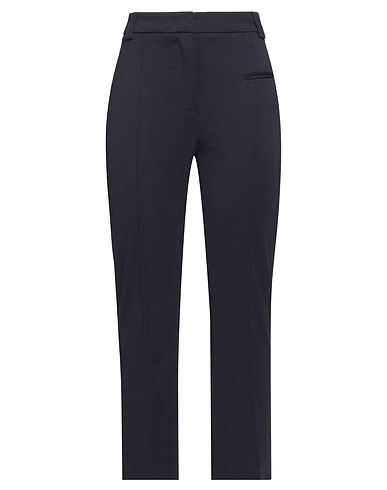 FABIANA FILIPPI Casual pants Midnight blue 57% Cotton, 39% Polyamide, 4% Elastane