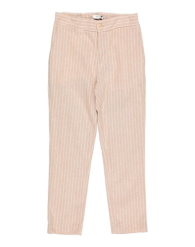 PAOLO PECORA Casual trouser Beige 100% Cotton