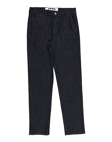 ASPESI Denim trousers Blue 98% Cotton, 2% Elastane