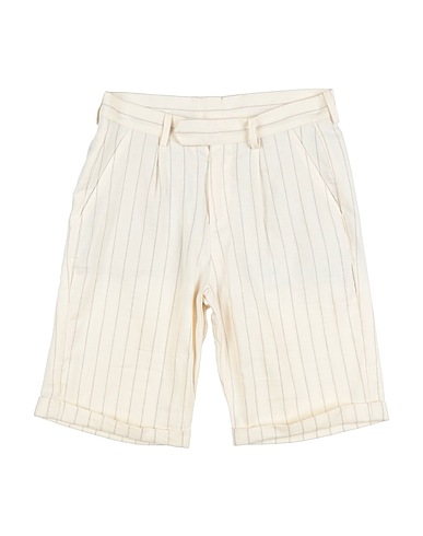 ELEVENTY Shorts & Bermuda Ivory 58% Linen, 42% Cotton