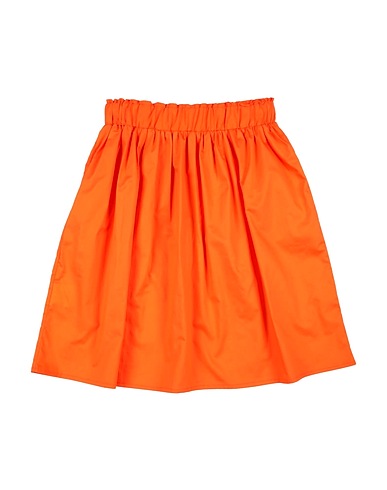 SHIRTAPORTER Gonna Arancione 100% Cotone