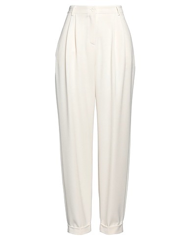 KAOS JEANS Pantalone Avorio 77% Poliestere, 17% Viscosa, 6% Elastan