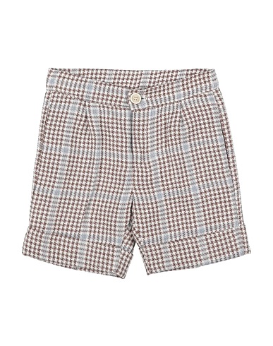 LA STUPENDERIA Shorts & Bermuda Brown 70% Cotton, 30% Linen