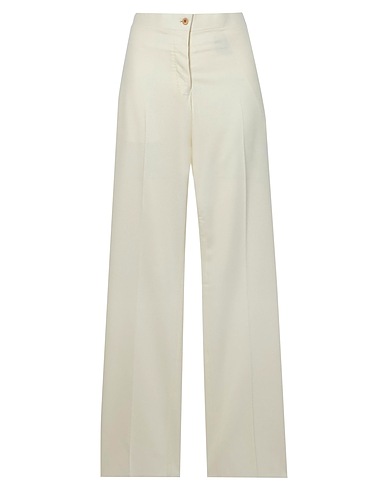 GIULIVA HERITAGE Casual trouser Ivory 100% Wool