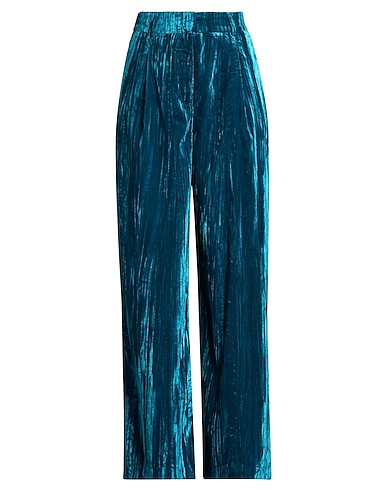 SUNCOO Casual trouser Deep teal 100% Polyester