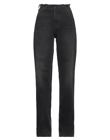 HAIKURE Denim trousers Black 100% Cotton