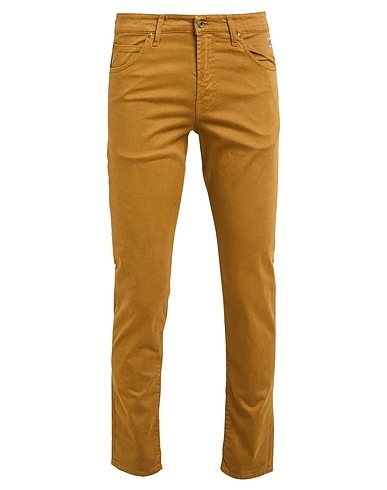 ROŸ ROGER'S Casual trouser Camel 97% Cotton, 3% Elastane
