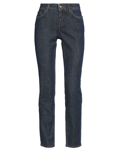 DOLCE&GABBANA Denim trousers Blue 98% Cotton, 2% Elastane