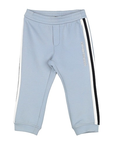 EMPORIO ARMANI Pantalone Blu chiaro 77% Cotone, 19% Poliestere, 4% Elastan