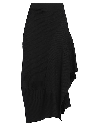 AKEP Midi skirt Black 52% Viscose, 26% Polyester, 22% Polyamide