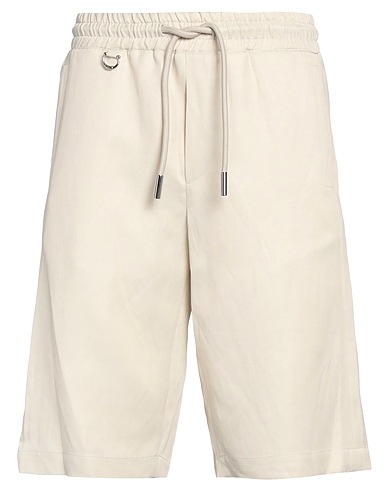 JOHN RICHMOND Shorts & Bermuda Beige 73% Viscose, 27% Linen