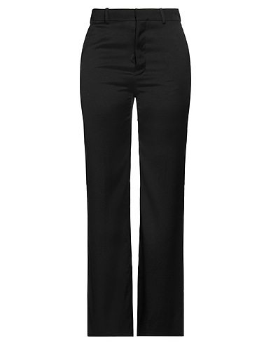 ANN DEMEULEMEESTER Pantalone Nero 100% Cotone