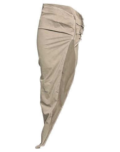 DRKSHDW by RICK OWENS Gonna lunga Grigio 90% Cotone, 7% Poliestere, 3% Gomma