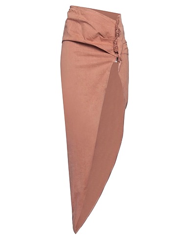 DRKSHDW by RICK OWENS Gonna lunga Cipria 90% Cotone, 7% Poliestere, 3% Gomma