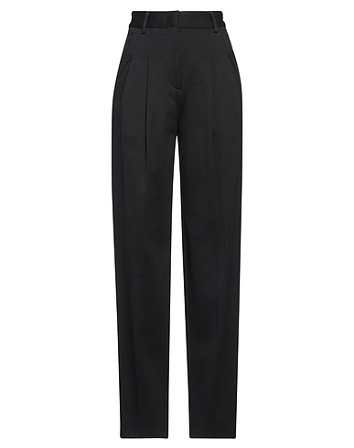MANUEL RITZ Pantalone Nero 67% Viscosa, 28% Poliammide, 5% Elastan