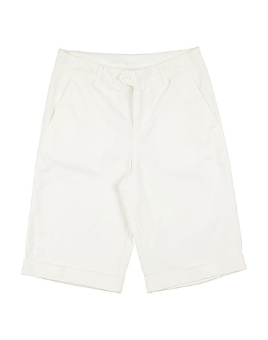 DONDUP Shorts & Bermuda White 98% Cotton, 2% Elastane