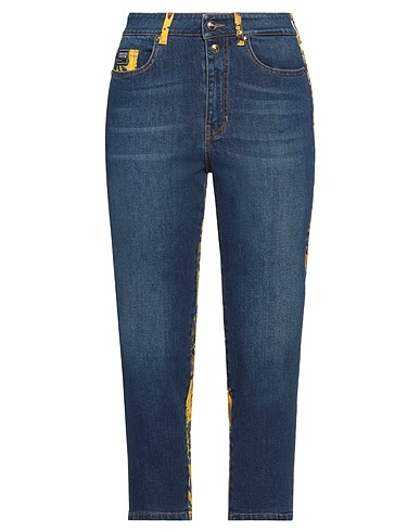 VERSACE JEANS COUTURE Denim trousers 98% Cotton, 2% Elastane