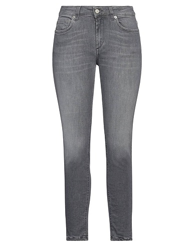 DONDUP Denim pants 92% Cotton, 6% Elastane, 2% Lyocell