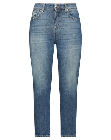 DEPARTMENT 5 Denim trousers Blue 98% Cotton, 2% Rubber