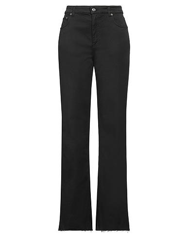 DEPARTMENT 5 Casual trouser Black 97% Cotton, 3% Elastane