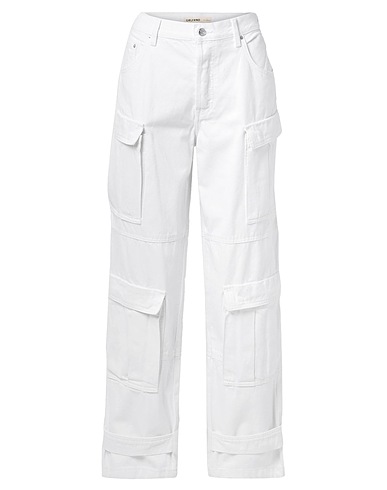 GRLFRND Pantalones vaqueros Blanco 100% Algodón