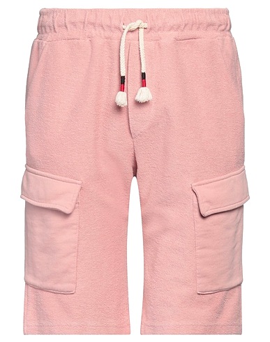 GREY DANIELE ALESSANDRINI Shorts & Bermuda Pink 100% Cotton
