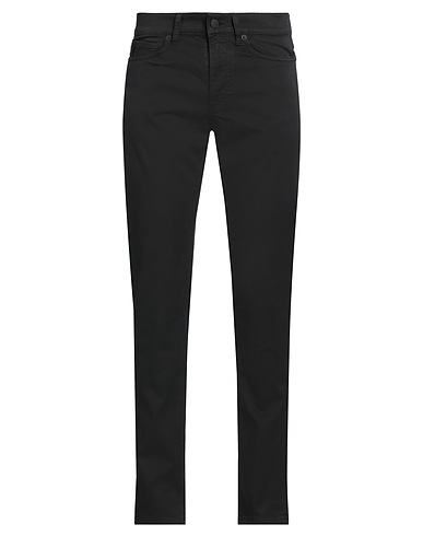 DUNHILL Pantalone Nero 97% Cotone, 3% Elastan