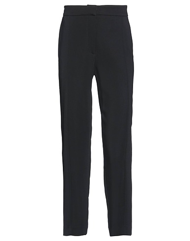 HOPPER Casual pants Black 96% Viscose, 4% Elastane