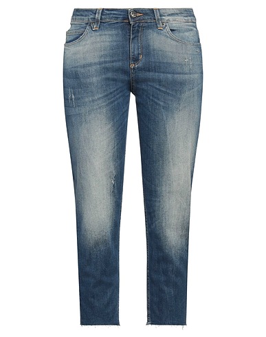 KAOS Denim pants Blue 98% Cotton, 2% Elastane
