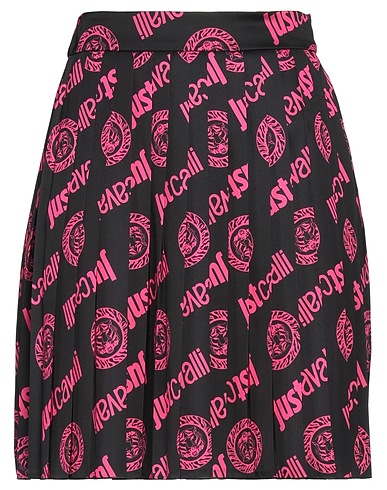 JUST CAVALLI Mini skirt Black 100% Polyester