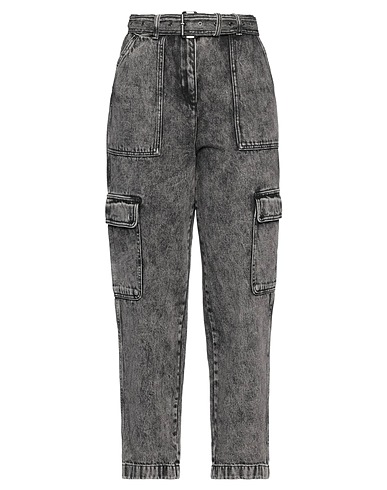 MICHAEL MICHAEL KORS Denim trousers Black 100% Cotton