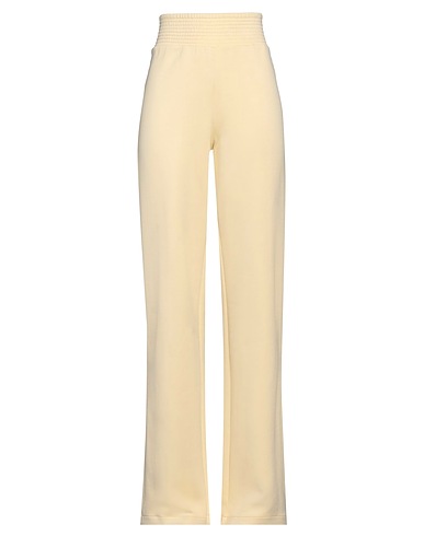 BECOME ONE Casual trouser Pastel yellow 96% Polyester, 4% Elastane