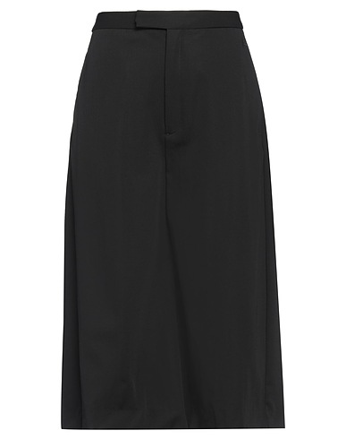 BITE STUDIOS Casual pants Black 100% Wool
