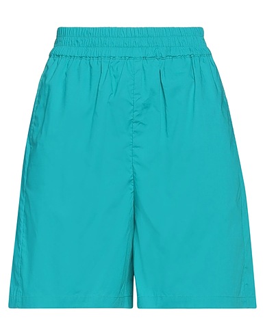 HERSKIND Shorts & Bermuda Turquoise 100% Cotton