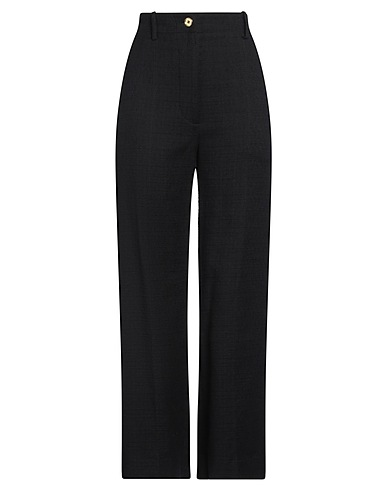 PATOU Casual trouser Black 97% Cotton, 2% Polyamide, 1% Elastane
