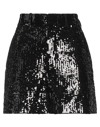JUNYA WATANABE Shorts & Bermuda Black 80% Nylon, 20% Polyurethane, Rayon, Polyester